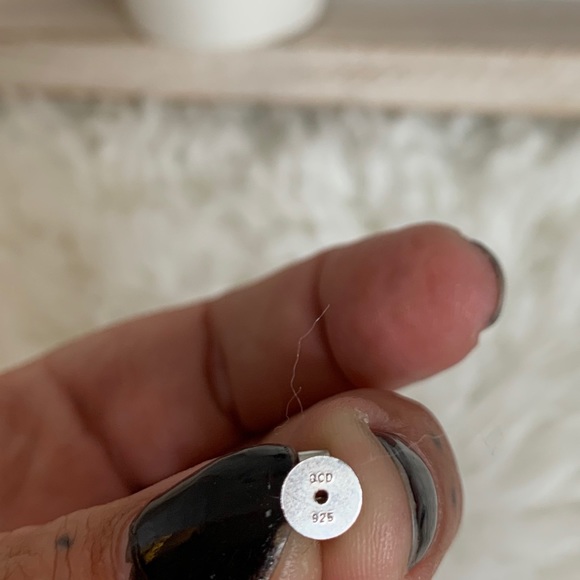 Citrine Studs Sterling Silver Genuine NWOT - Picture 6 of 6